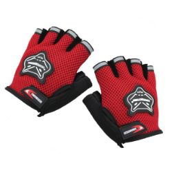 7XBIKE HALF FINGER GLOVES OUTDOOR ACTIVITY CYCLING SOFT WARM MESH MOTORCYCLE GLOVES