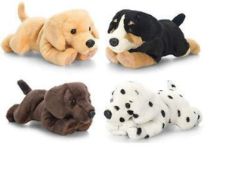 KEEL 20CM LAYING DOGS 4 ASSORTED