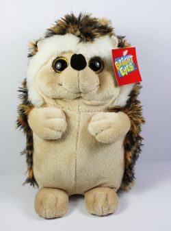 BRIGHT EYES HEDGEHOG, KIDS STUFFED CUDDLY TOY 22CM CTN 12