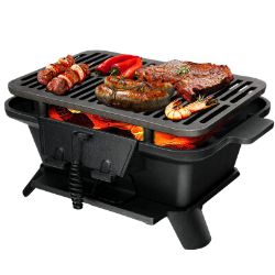 PORTABLE CHARCOAL GRILL BBQ