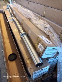 GNP334 - 54 OLYMPIC CURL BARS WITH SPRING CLIPS