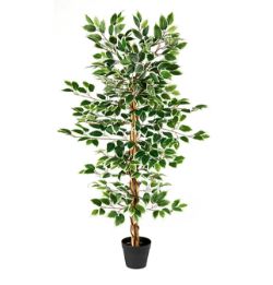BRAND NEW 135CM FICUS ARTIFICIAL PLANT IN BLACK POT