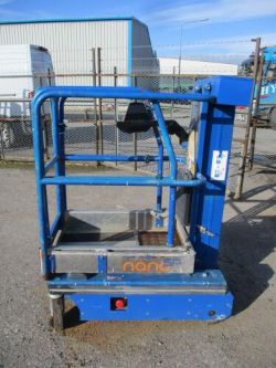 2015 POWER TOWER NANO SP SCISSOR LIFT ACCESS PLATFORM CHERRY PICKER GENIE