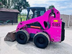 BOBCAT S185 4WD SKIDSTEER *YEAR 2009 HIGH LIFT* C/W BUCKET