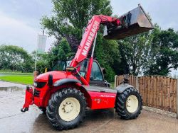 MANITOU MLT526 TURBO TELEHANDLER *AG-SPEC* C/W BUCKET & PALLET TINES