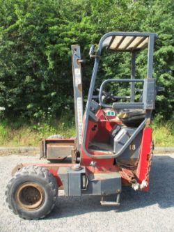 MOFFETT MOUNTY M2003 FORK LIFT FORKLIFT TRUCK MOUNTED 2 TON 3WD ARANGED