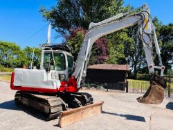TAKEUCHI TB175 EXCAVATOR *YEAR 2010* C/W RUBBER BLOCK PAD TRACKS