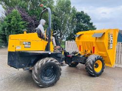 JCB 6TFT 4WD DUMPER *YEAR 2017, 1651 HOURS * C/W ROLE BAR