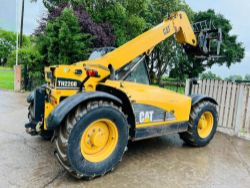 CATERPILLAR TH220B 4WD TELEHANDLER *AG-SPEC, 6452 HOURS* C/W PICK UP HITCH