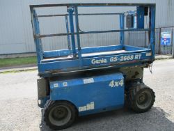 2006 GENIE GS 2668 SCISSOR LIFT ACCESS PLATFORM CHERRY PICKER MEWP UPRIGHT 4X4