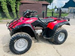HONDA FOUR TRACK 4WD QUAD BIKES C/W FRONT & REAR RACKS