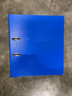 1 PALLET OF BLUE A4 LEVER ARCH FILES - 50 X 12 ON A PALLET