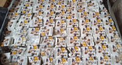 100 BOXES OF OVERWATCH STICKER CARTONS - ASSORTED PACKS - BRAND NEW SEALED - RRP £25 A CARTON