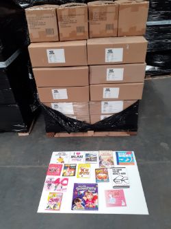 JOB LOT OF BOOKS OUT OF BOXER BOOKS UK EXCELLENT STOCK IN NEW CONDITION, NOT RETURNS - £350,000 RRP