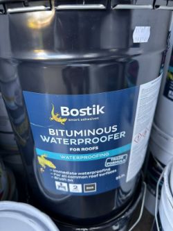 5 X BOSTIK 210L BIG DRUM INTEGRAL WATERPROOFER