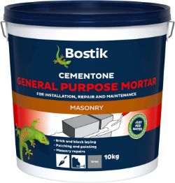 120 X CEMENTONE GENERAL PURPOSE MORTAR 10KG/P45