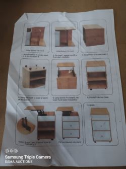 L324 - 1 PALLET CONTAINING 32 BEDSIDE TABLE DRAWERS