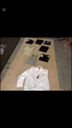 283 X GENUINE NEW VAUXHALL VXR T-SHIRTS & POLO SHIRTS STARTING PRICE IS THE RESERVE PRICE