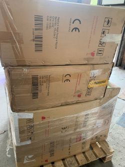 JOB LOT OF 19 PRESSURE WASHERS UNTESTED RETURNS