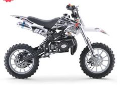 PALLET OF 10 X 49CC MINI DIRT BIKES MIXED COLOURS (DELIVERY ONLY - £50 PLUS VAT).