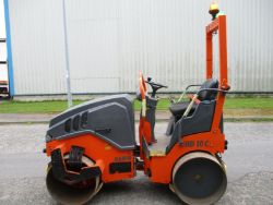 2015 HAMM HD10 VIBRATING ROLLER BOMAG BENFORD TEREX 100 RIDE ON DELIVERY 697 HRS