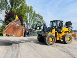 JCB 436EHT 4WD WASTE MASTER LOADING SHOVEL C/W TOE TIP BUCKET
