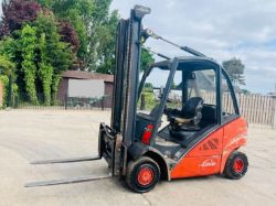 LINDE H25D DIESEL FORKLIFT C/W SIDE SHIFT & PALLET TINES