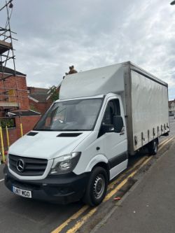 2017 MERCEDES SPRINTER CURTAINSIDER LUTON BOX CURTAIN SIDES 314CDI AIR CON