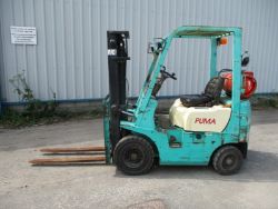 PUMA YANG FG15 FORK LIFT FORKLIFT TRUCK STACKER LOW MAST CONTAINER DELIVERY