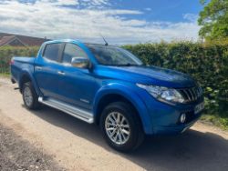 2017 MITSUBISHI L200 WARRIOR PICK UP - 93K MILES.