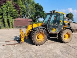JCB 526S 4WD TELEHANDLER *AG-SPEC* C/W PUH & AC CABIN