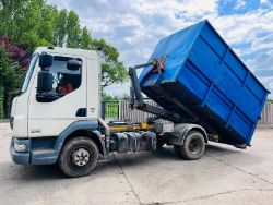 DAF LF45.160 4X2 HOOK LOADER *YEAR 2012 , MOT'D TILL 30TH NOV 2023 , EURO 5