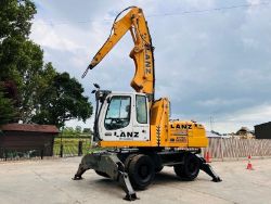 LIEBHERR A316 HIGH RISE CABIN SCRAP HANDLER C/W 4 X SUPPORT LEGS