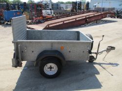 IFOR WILLIAMS P5E 1M X 1.5M TRAILER EXCAVATOR DIGGER PLANT INDESPENSION