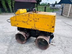 JCB VM1500 DOUBLE DRUM REMOTE CONTROL PAD FOOT ROLLER