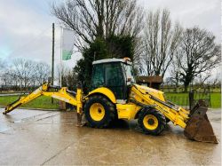 NEW HOLLAND LB110B-4PT 4WD BACKHOE DIGGER C/W ROBO CONTROLS