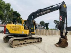 VOLVO EC140BLC TRACKED EXCAVATOR C/W QUICK HITCH & BUCKET