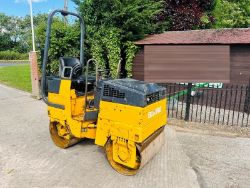 BOMAG BW80AD DOUBLE DRUM ROLLER C/W ROLE FRAME