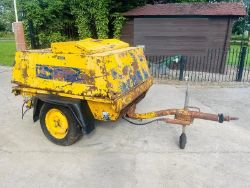 TOWABLE SINGLE AXLE COMPRESSOR C/W DEUTZ ENGINE