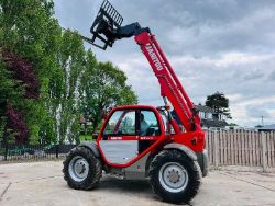 MANITOU MLT932 4WD TELEHANDLER * 9 METER REACH * C/W PALLET TINES