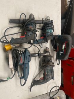 BUNDLE OF BOSCH TOOLS 5 IN TOTAL