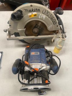 MAKITA RIP SAW & DEXTER ROUTER