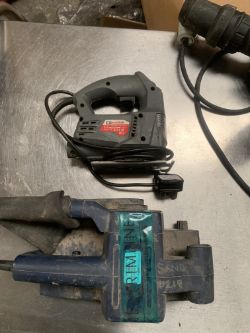 BELT SANDER & JIGSAW