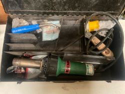 LEICSTER HEAT GUN PLASTIC WELDER IN BOX 110V