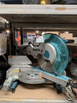 MAKITA LS1216L DOUBLE BEVEL MITRE SAW 12” BLADE NO VAT