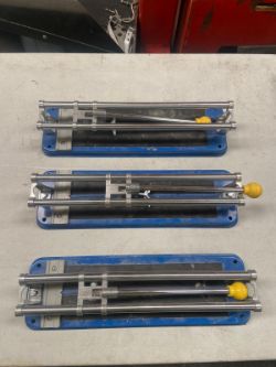 3 X TILE CUTTERS