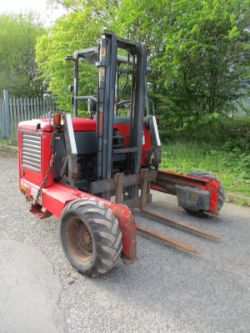 2008 MOFFETT MOUNTY M5 25.3 FORK LIFT FORKLIFT TRUCK MOUNTED
