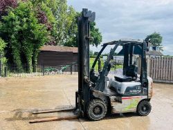 NISSAN 15 DIESEL FORKLIFT *YEAR 2006* C/W 2 STAGE MASK
