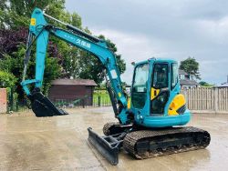 KUBOTA KX161-3SZ TRACKED EXCAVATOR *ZERO SWING* C/W AC CABIN