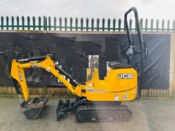 JCB 8008 CTS EXCAVATOR 2021 558 HOURS 2 BUCKETS